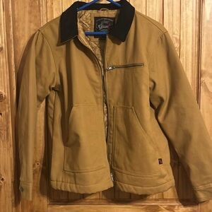 Giant Brown Jacket with Black Collar